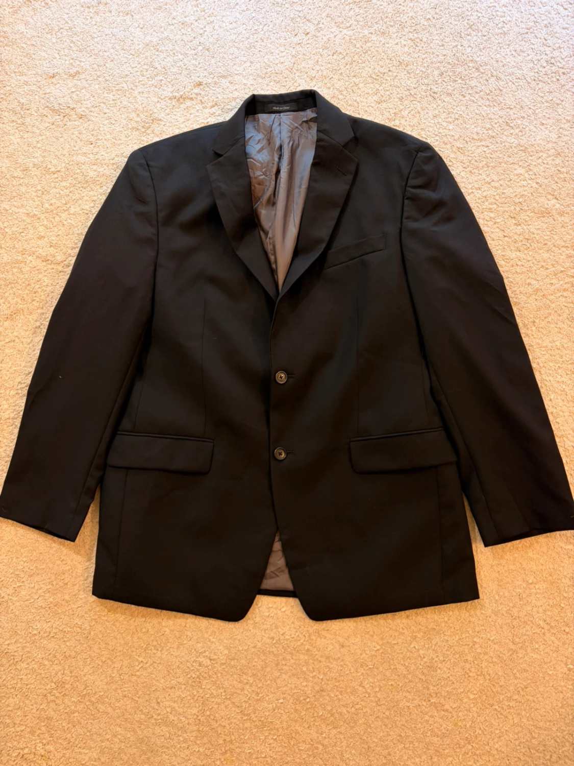 Blazer Chaps - Noir - Laine - Homme (M)