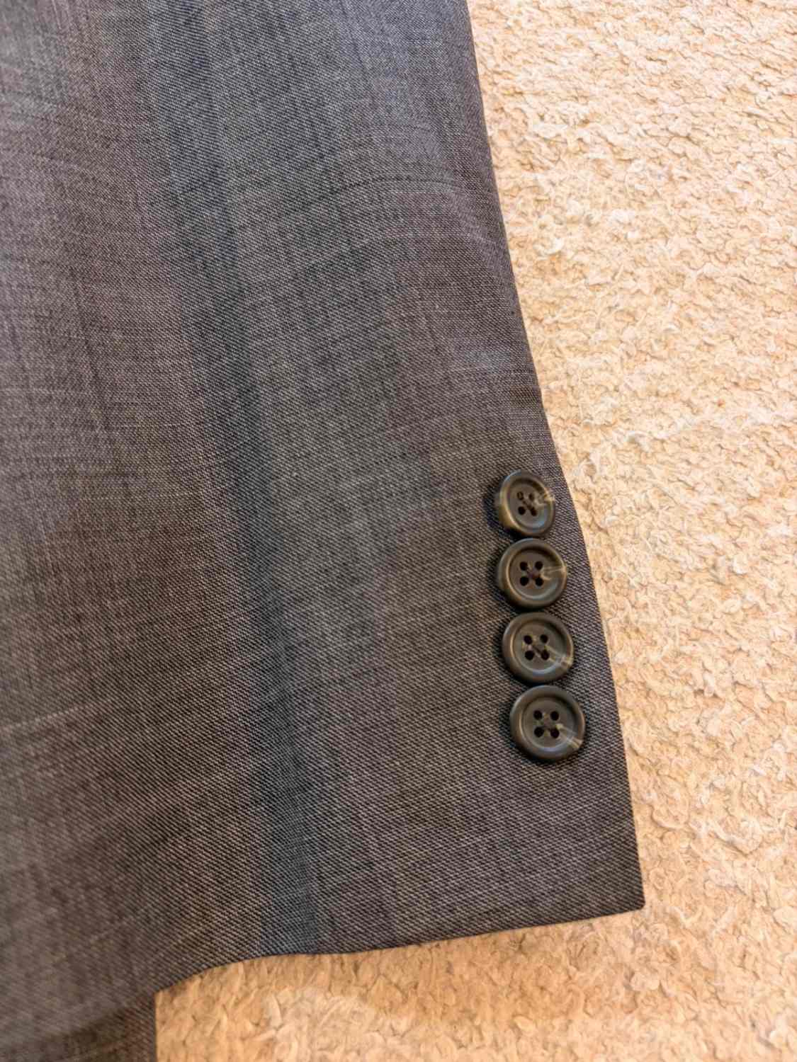 Blazer Chaps 38R/S - Gris - Laine/Polyester