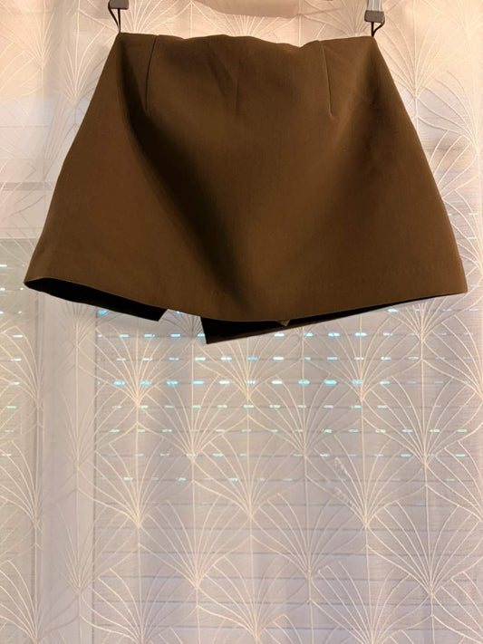 👗 Falda-pantalón Zara - kaki - Mujer (S)