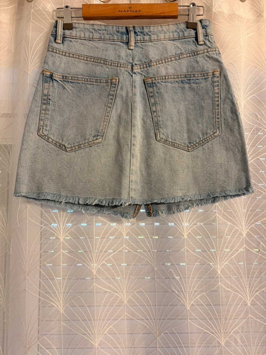 Jupe en Jean Zara Bleu Clair - Taille M