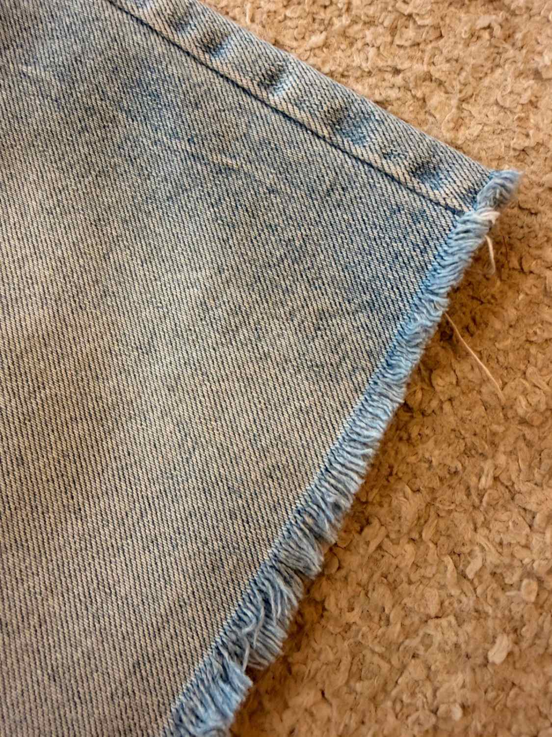Jupe en Jean Zara Bleu Clair - Taille M