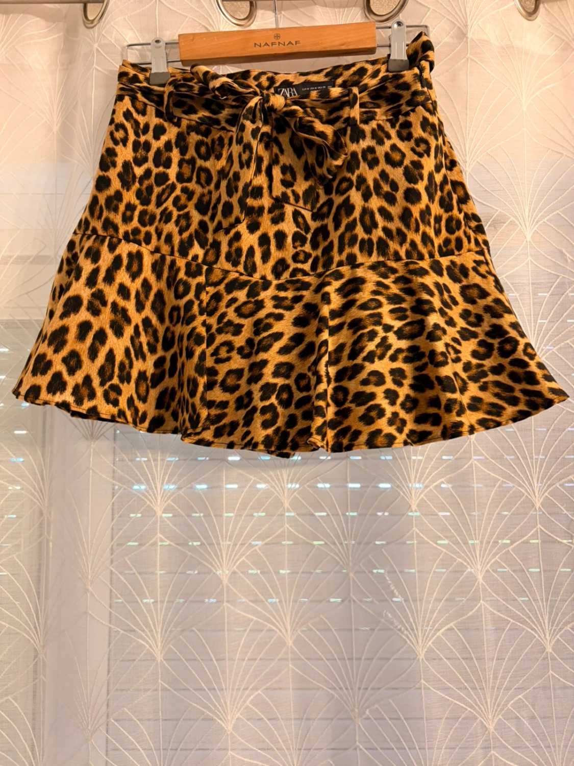 👗 Jupe-short Zara M (S) Motif Léopard