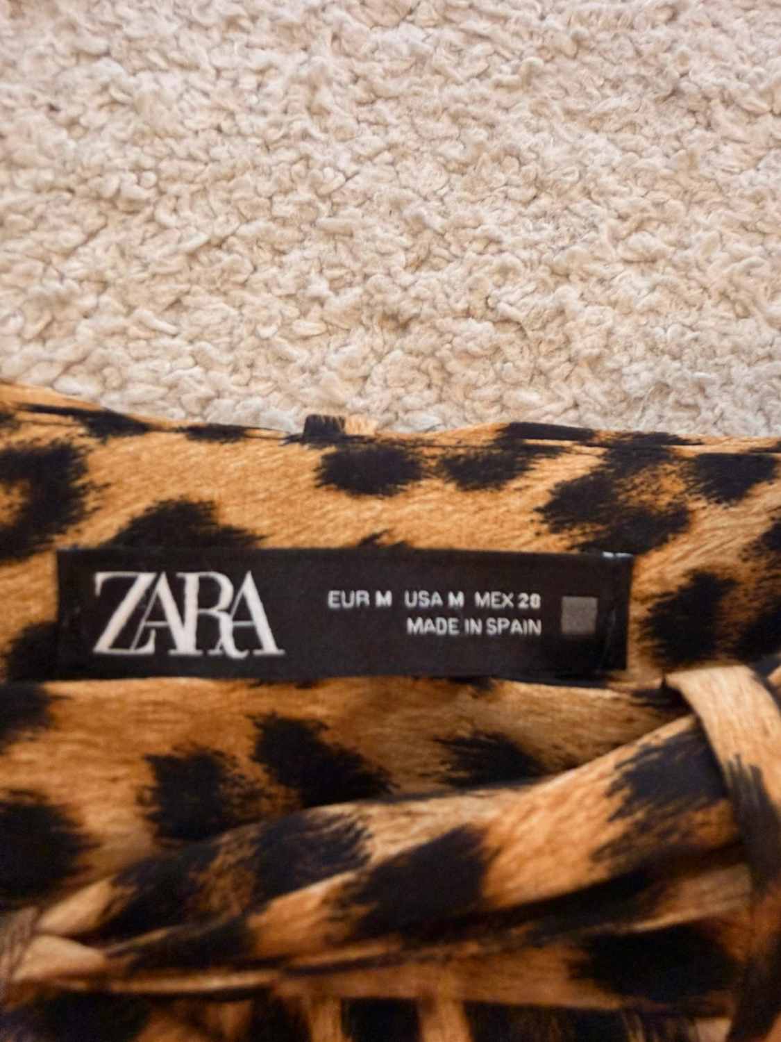 👗 Jupe-short Zara M (S) Motif Léopard
