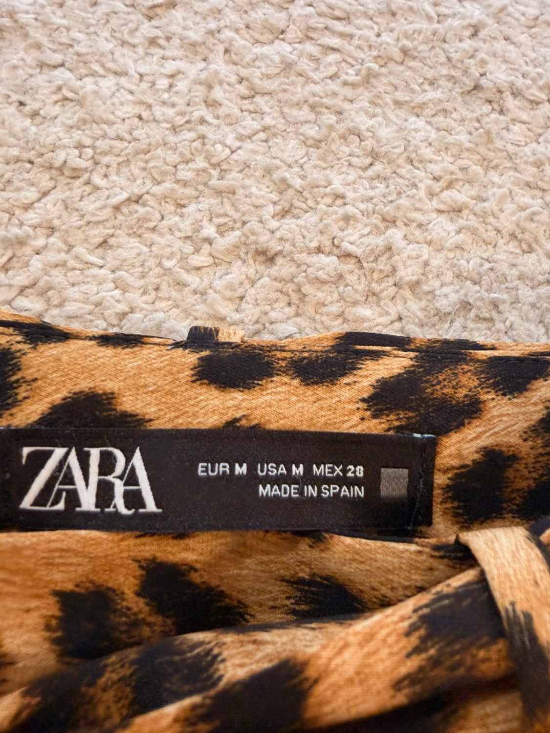 👗 Jupe-short Zara M (S) Motif Léopard