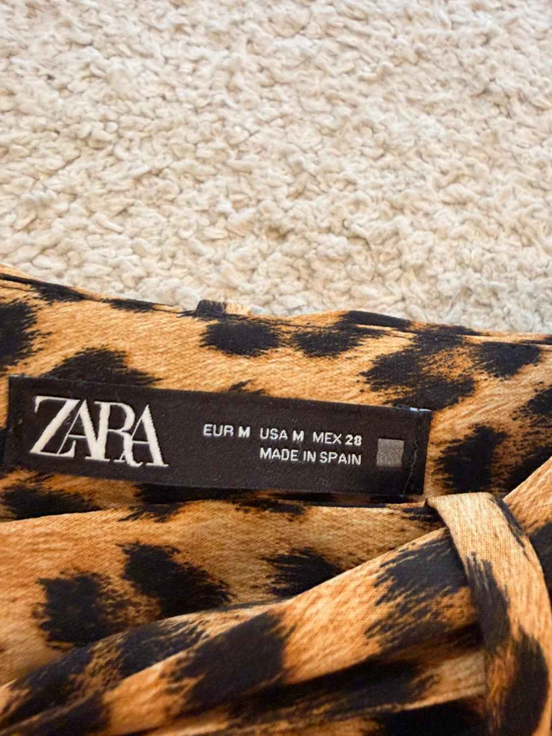 👗 Jupe-short Zara M (S) Motif Léopard