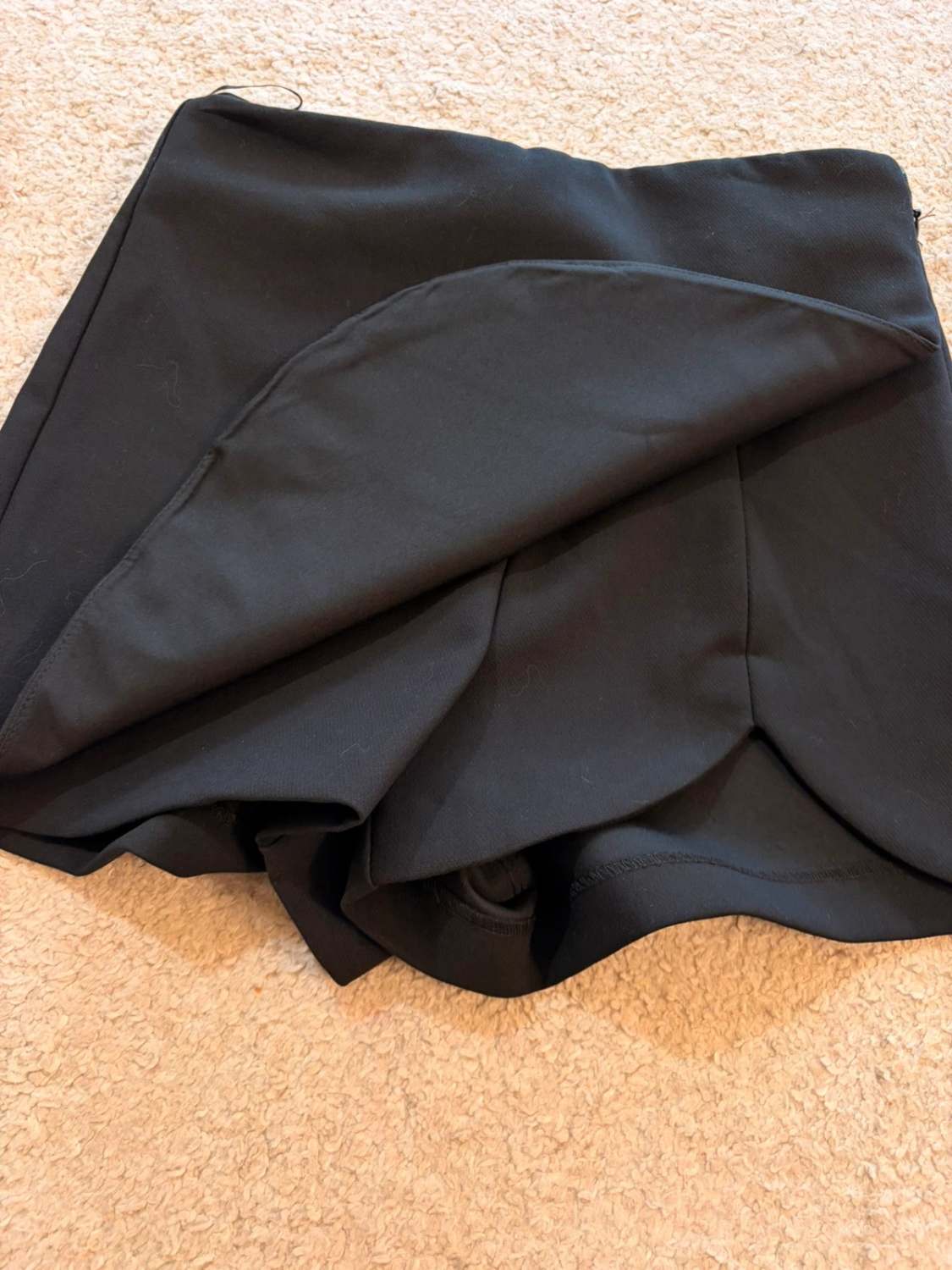 👗 Jupe-short Zara XS/XXS- Noir - Femme