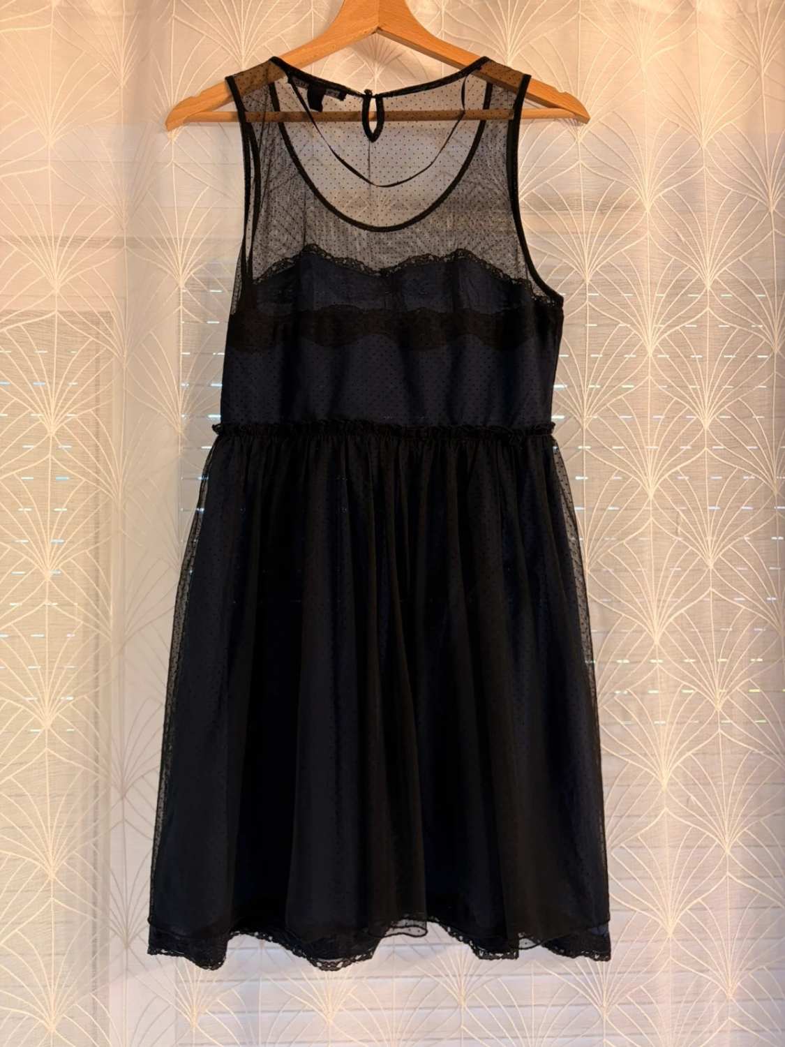 Robe Zara Trafaluc Marine & Noir - Taille M