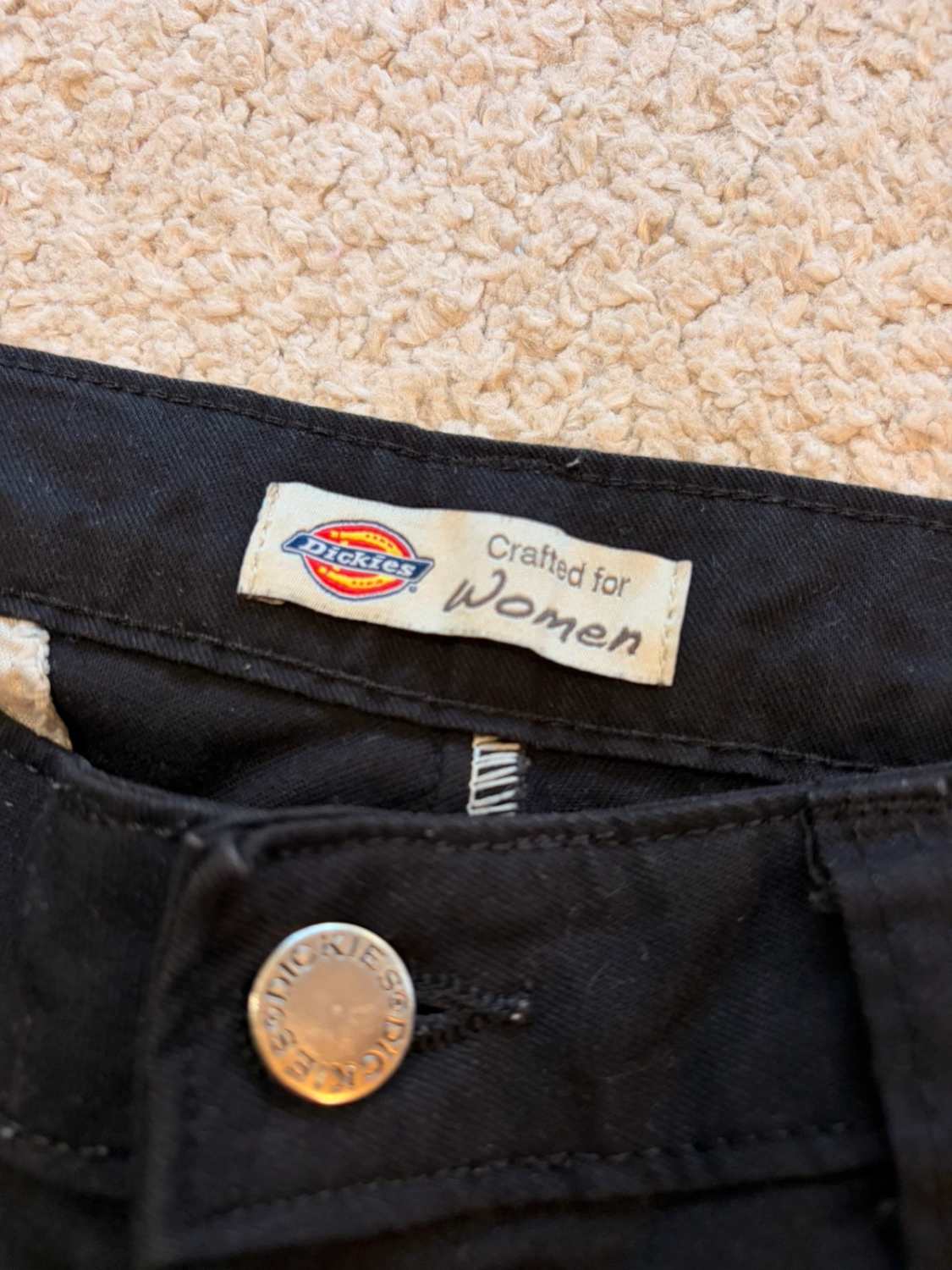 Pantalon Dickies L - Crafted for Women - Noir