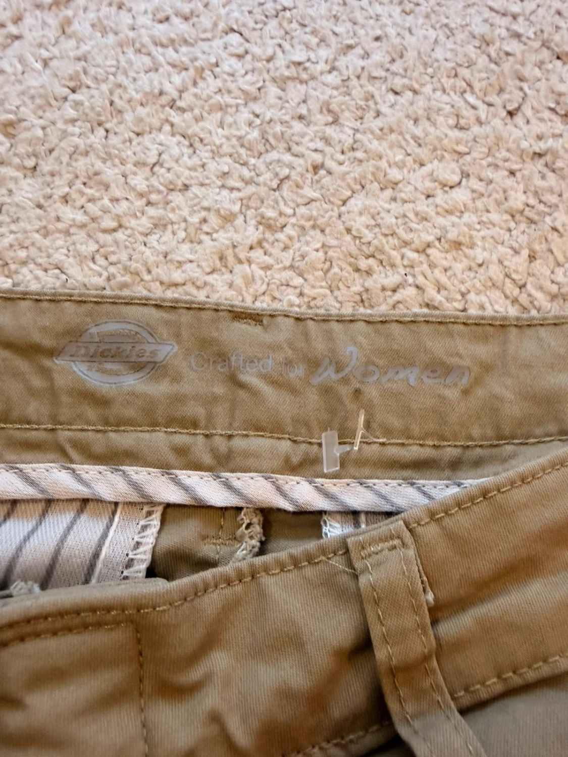 Pantalon Dickies W28 Crafted for Women Beige
