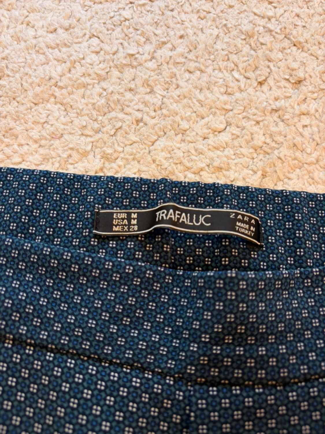 Pantalon Court Zara Trafaluc Multicolore - M/L