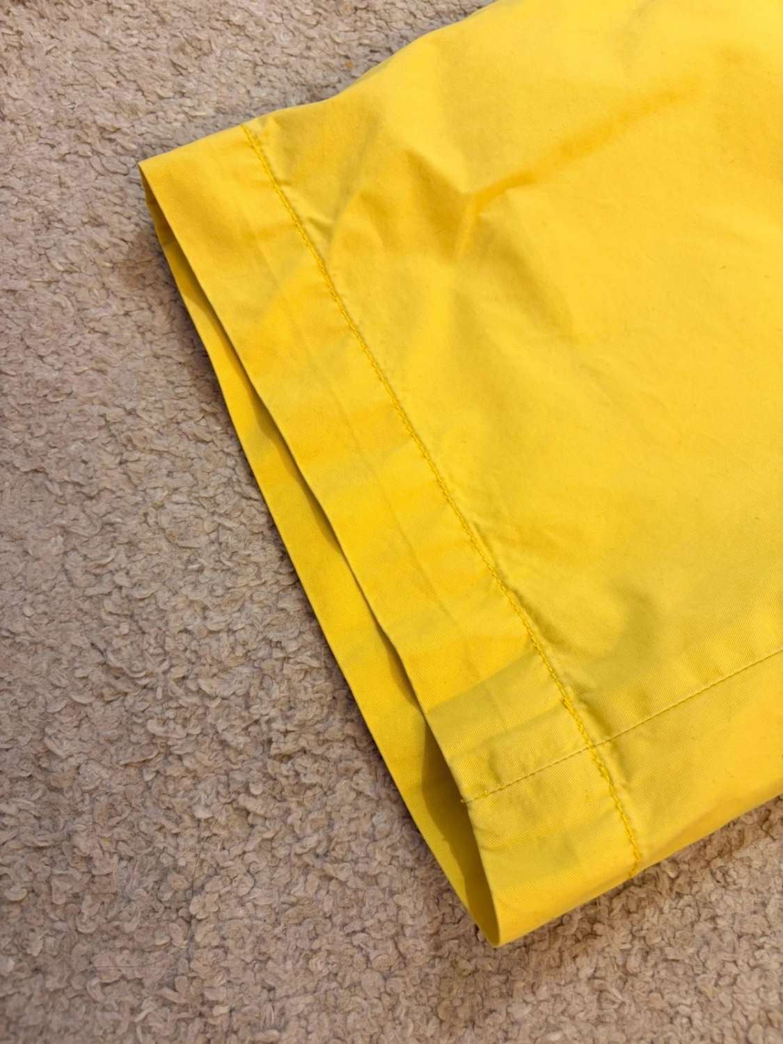 🩳 Short Polo Ralph Lauren - Jaune - Coton Pima - Homme (W31)