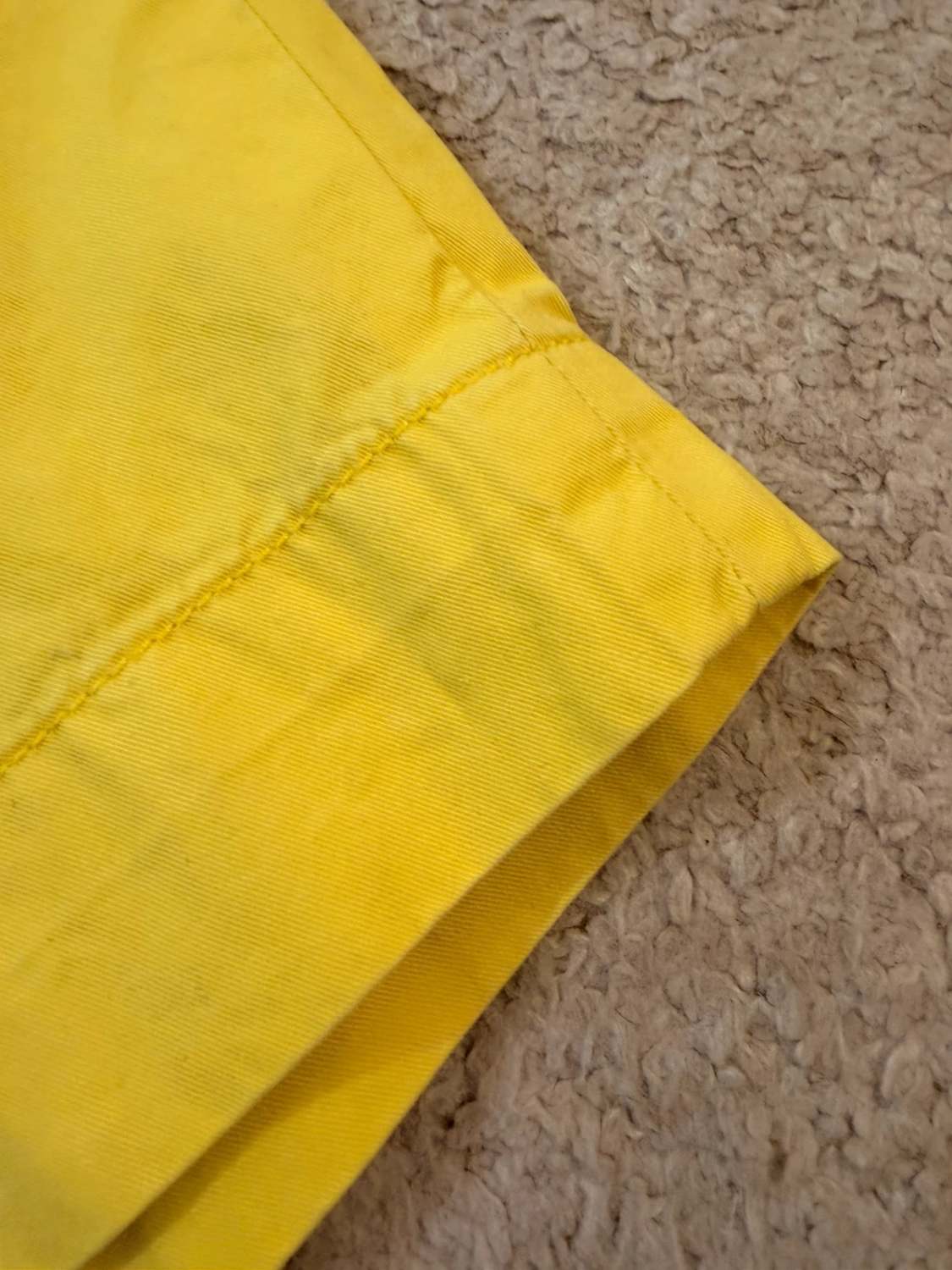 🩳 Short Polo Ralph Lauren - Jaune - Coton Pima - Homme (W31)