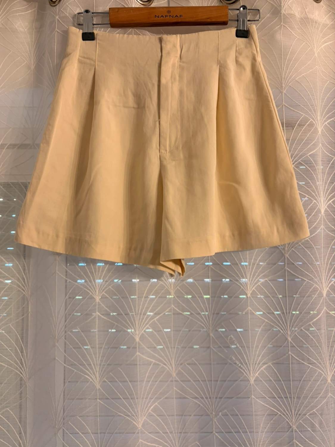 🩳 Short Zara - Crème - Femme (S/XS)