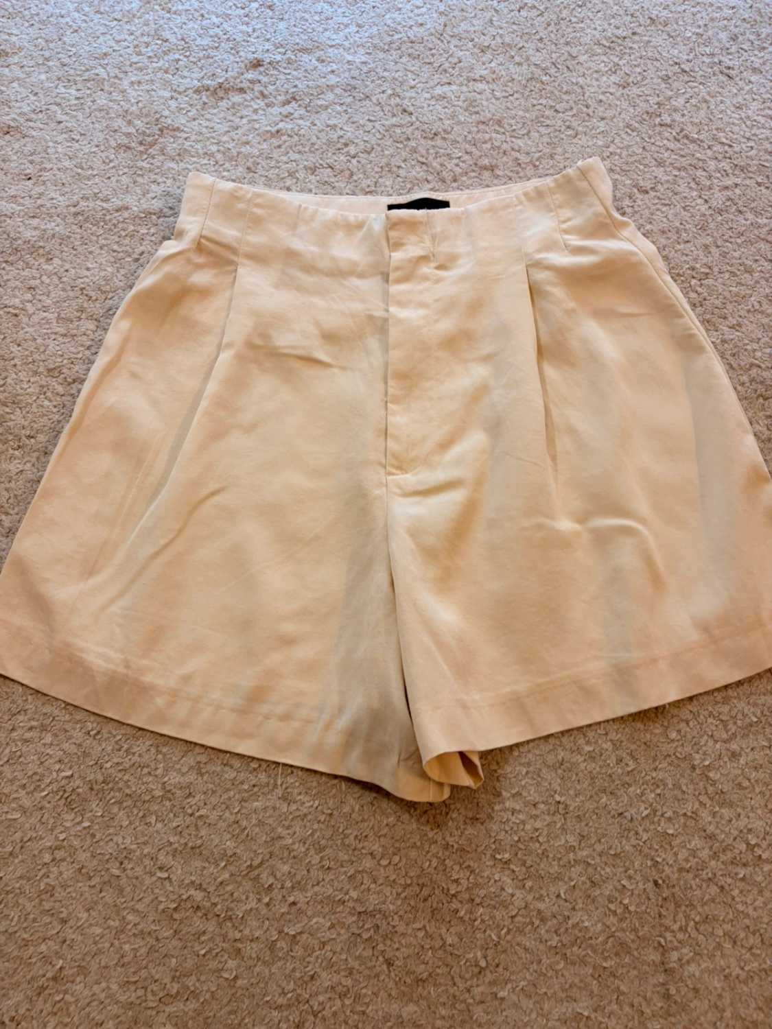 🩳 Short Zara - Crème - Femme (S/XS)