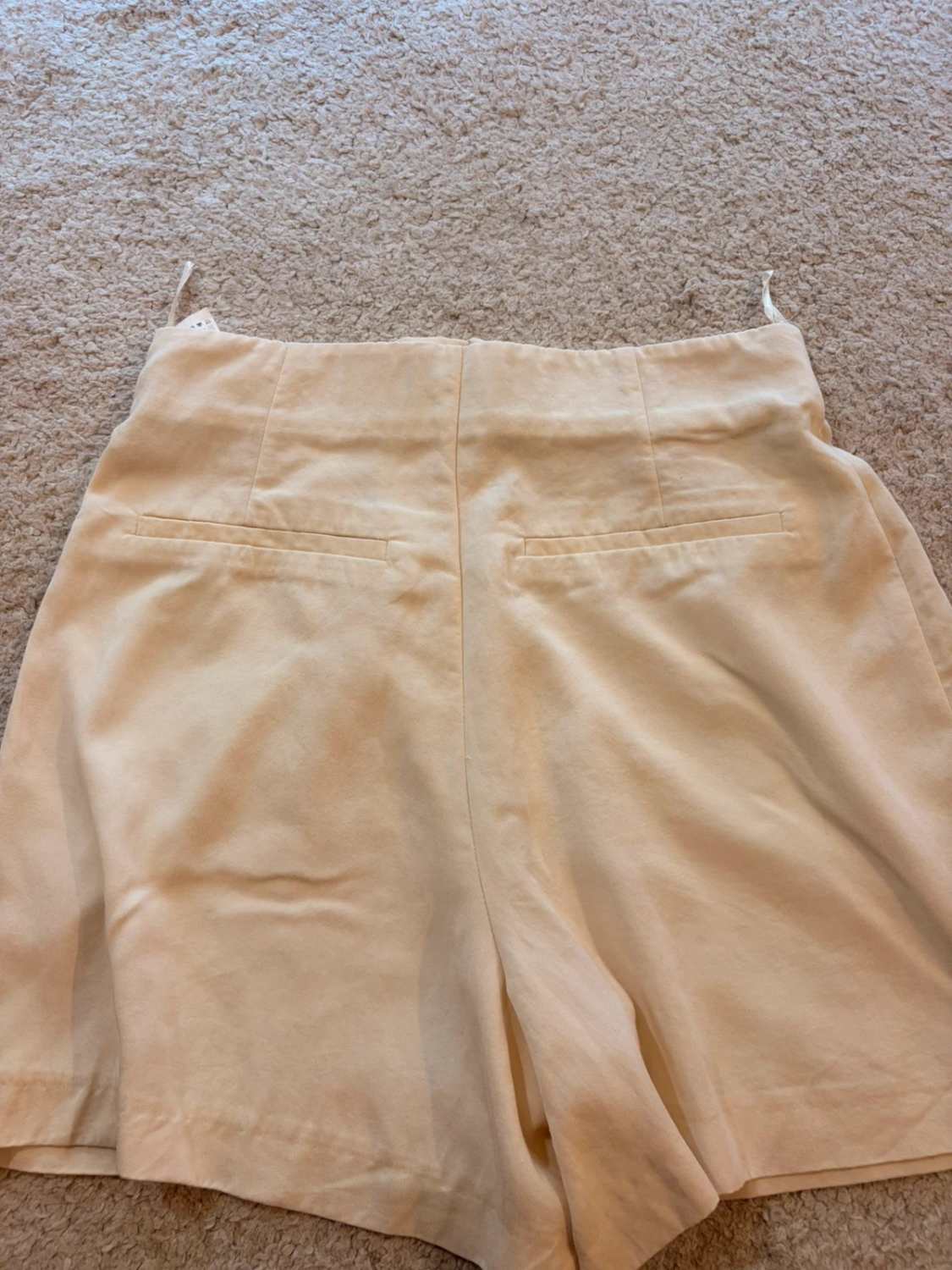 🩳 Short Zara - Crème - Femme (S/XS)