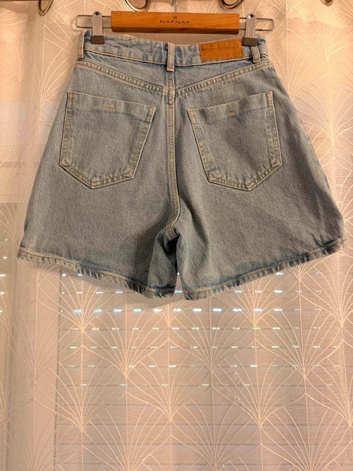 🩳 Short Zara 34- Bleu Clair - Femme