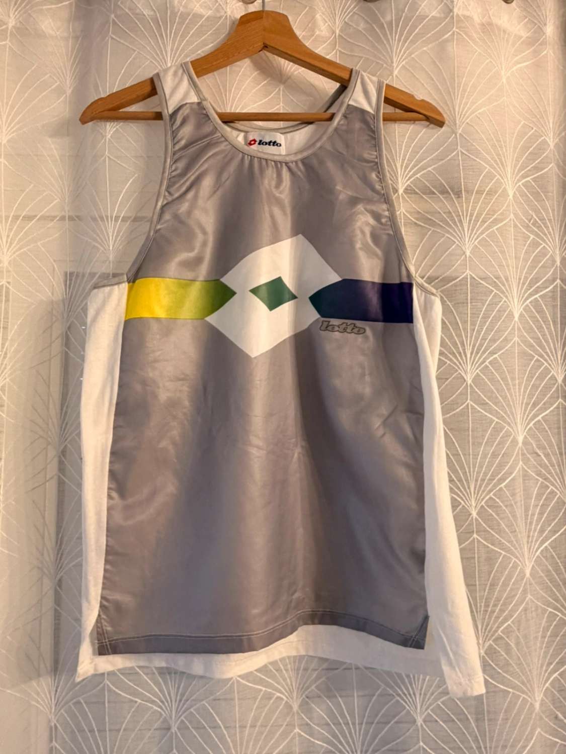 Canotta Lotto Donna M - Grigio & Bianco