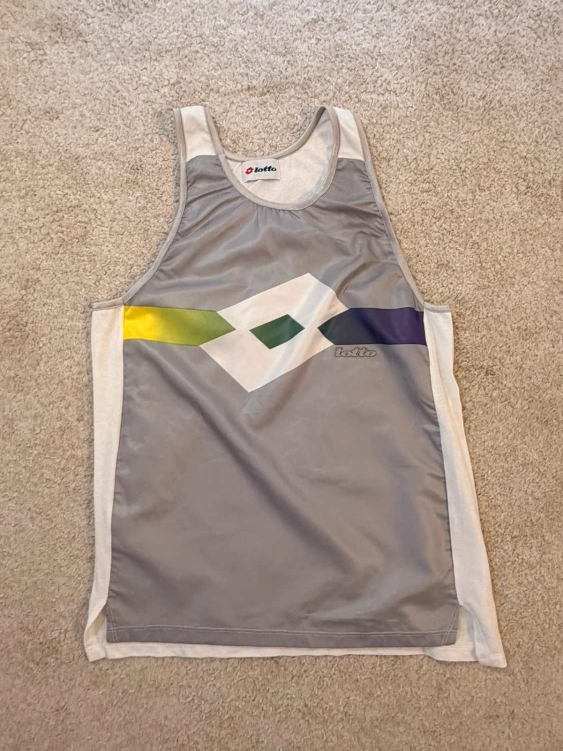 Canotta Lotto Donna M - Grigio & Bianco