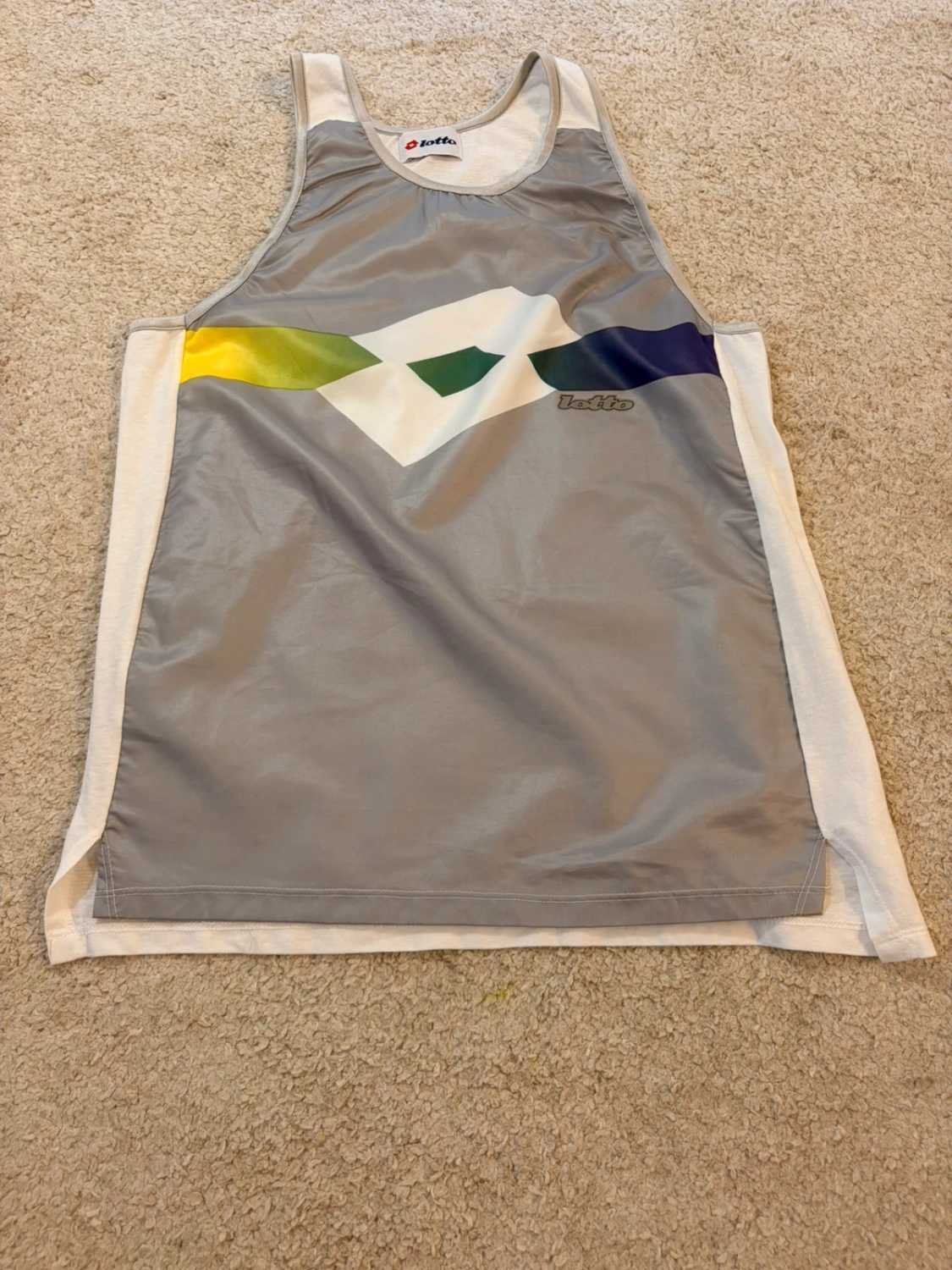 Canotta Lotto Donna M - Grigio & Bianco