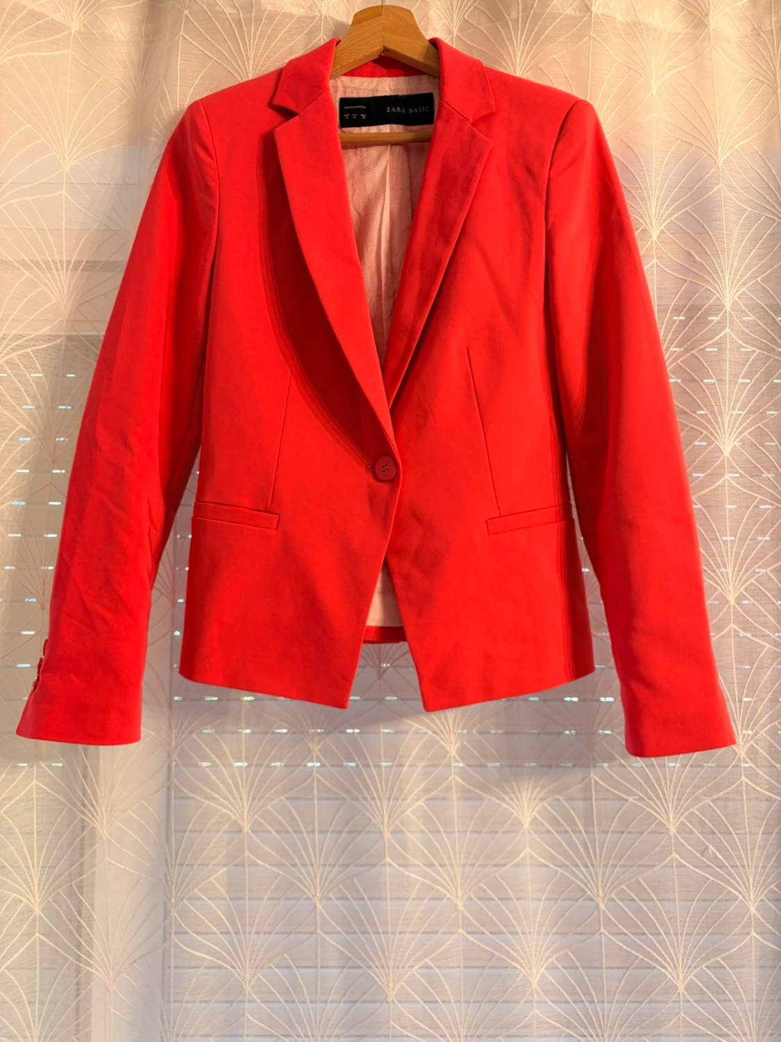 Blazer Zara Basic M (S) - Fuchsia - Femme