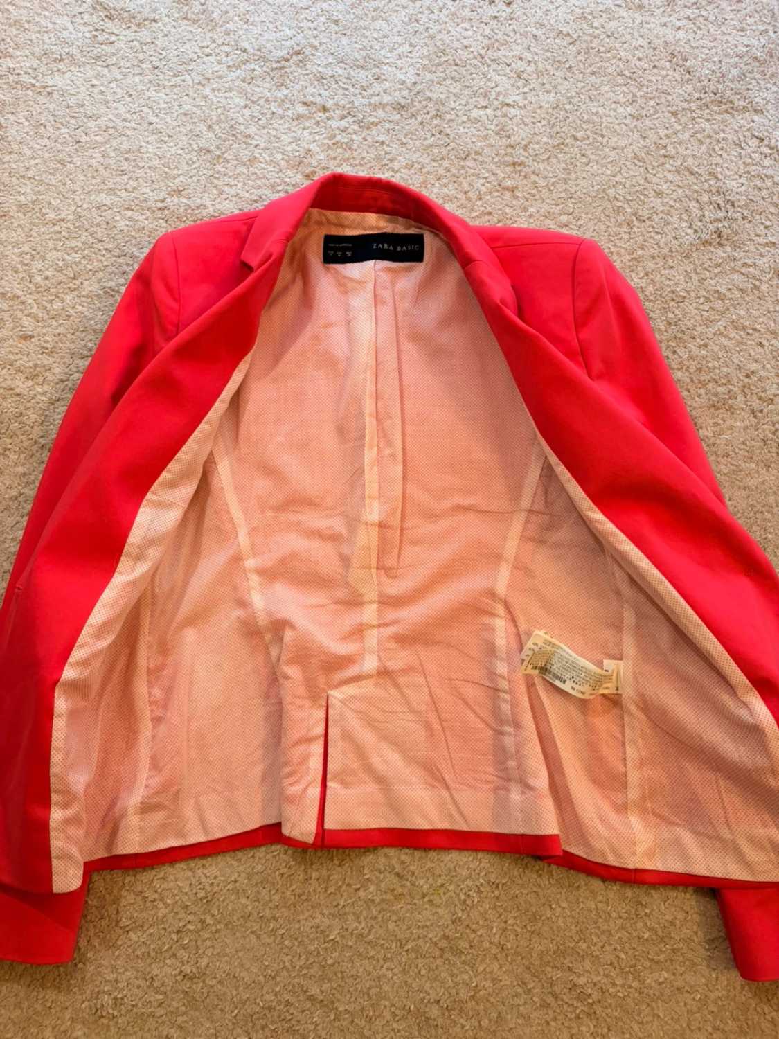 Blazer Zara Basic M (S) - Fuchsia - Femme