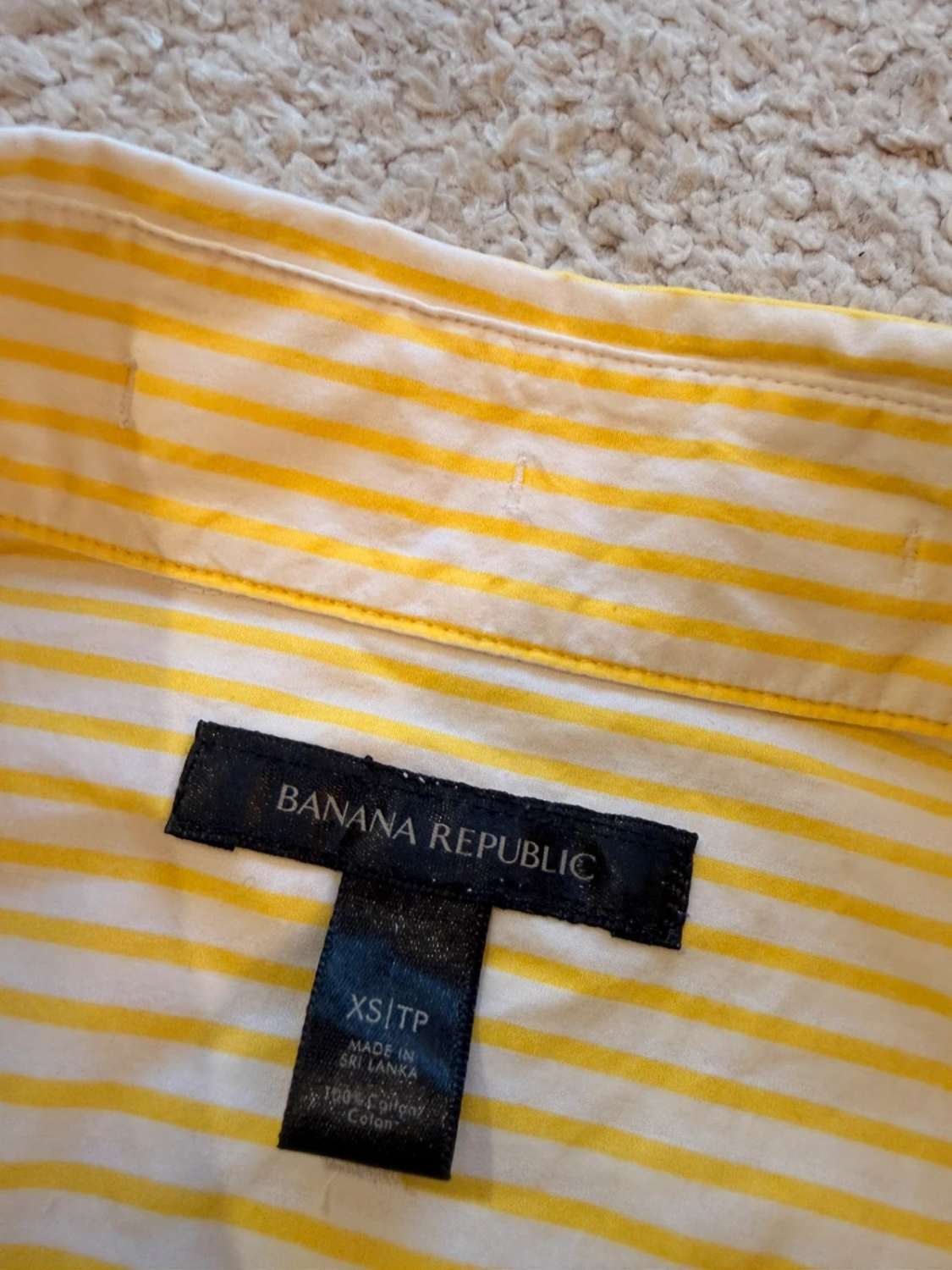 👚 Blouse Banana Republic - Rayée - Femme (XS)