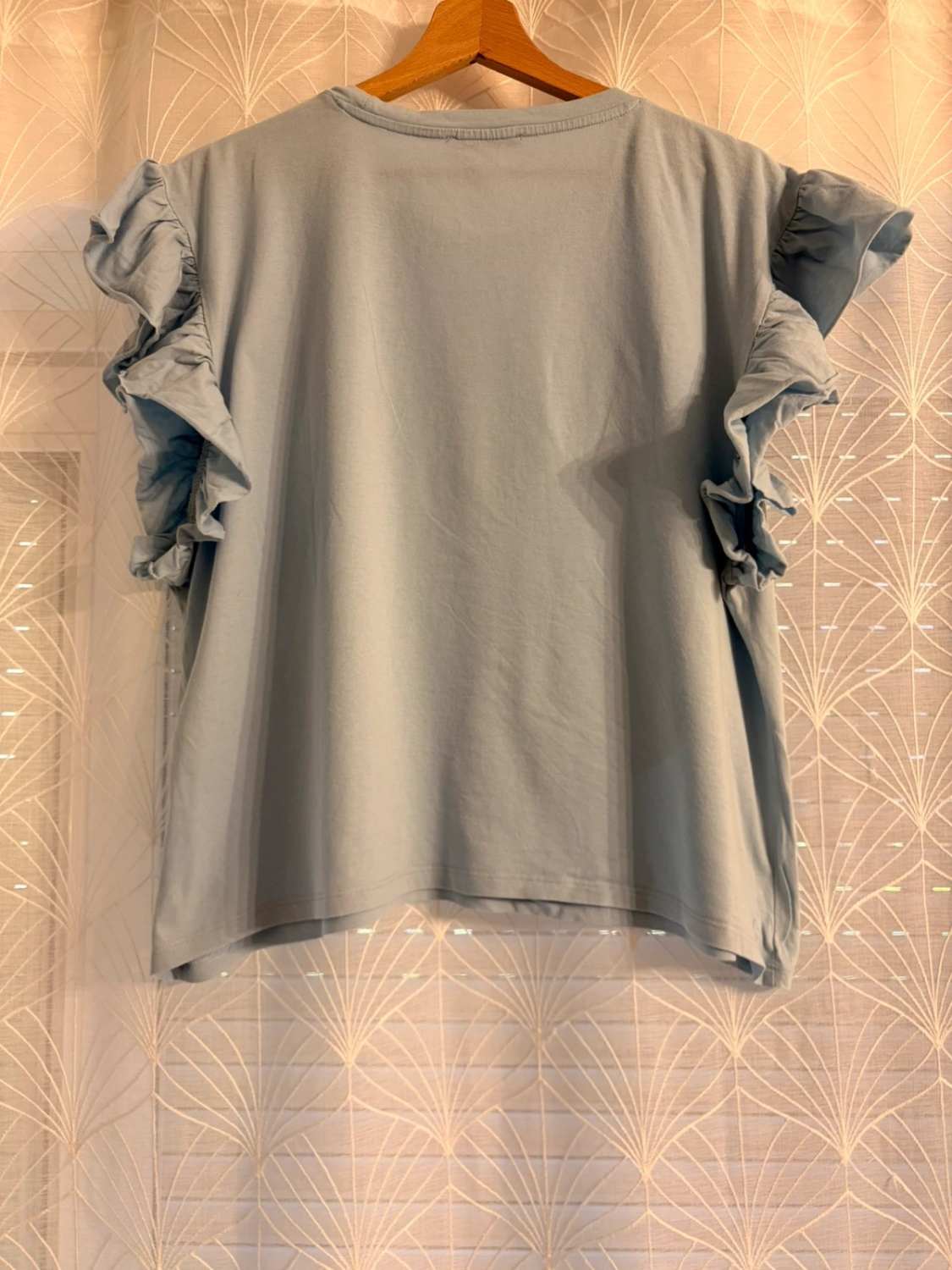 👚 Blouse Zara - Bleu Clair - Femme (L)