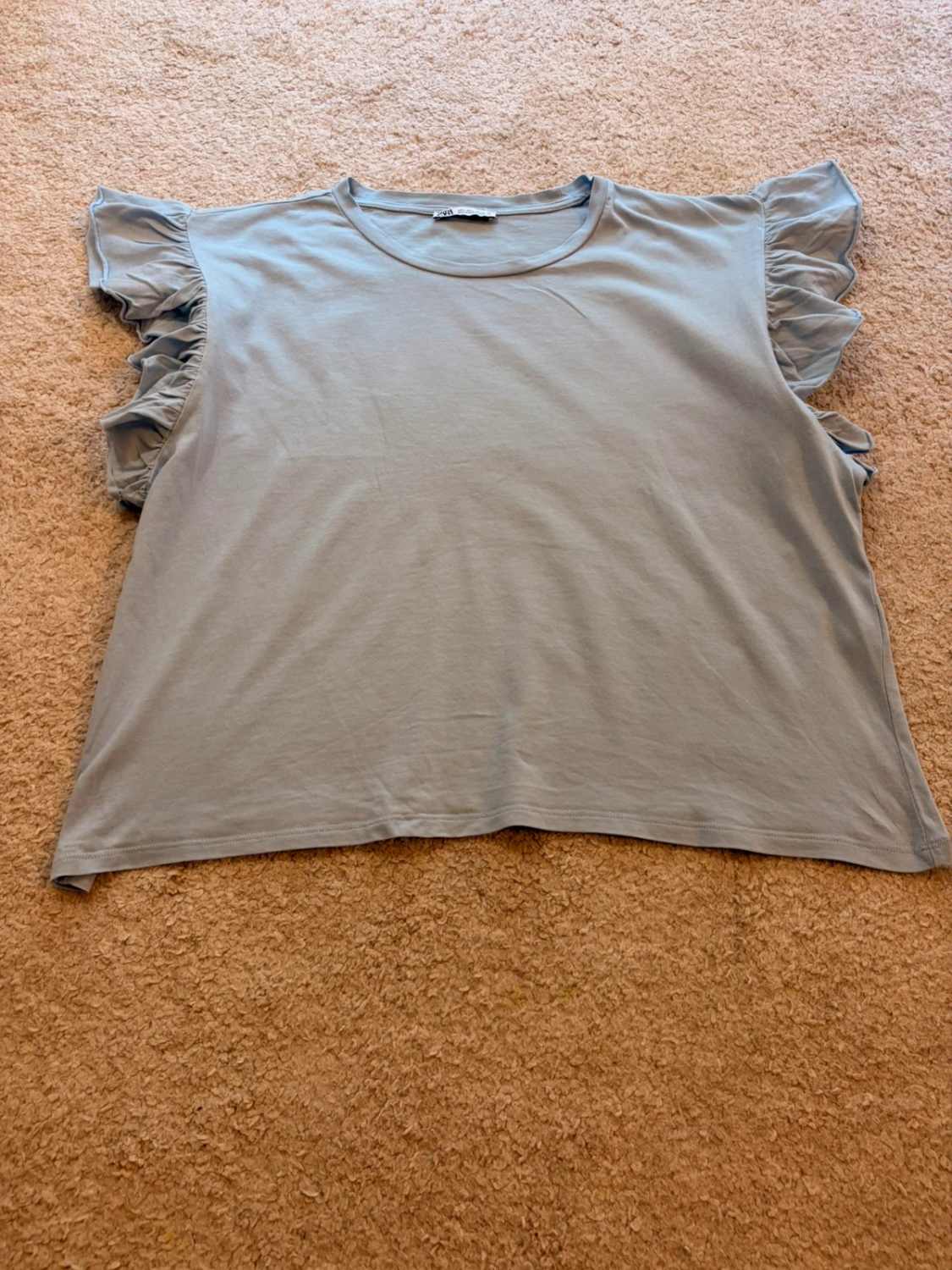 👚 Blouse Zara - Bleu Clair - Femme (L)