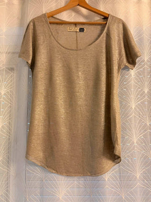 👚 Blouse Zara Basic - Beige - Femme (M)