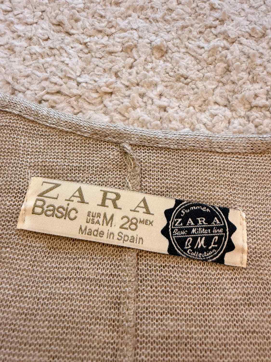 👚 Blouse Zara Basic - Beige - Femme (M)