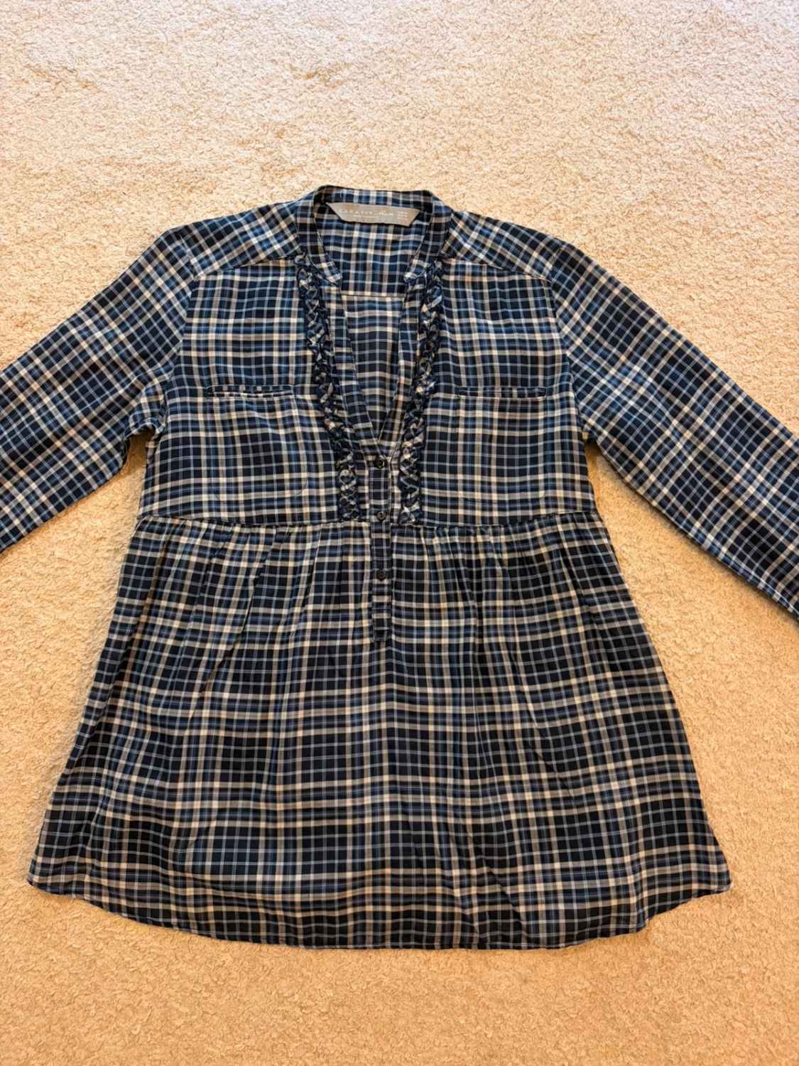 👚 Blouse Zara for Mum - Carreaux - Femme (M)