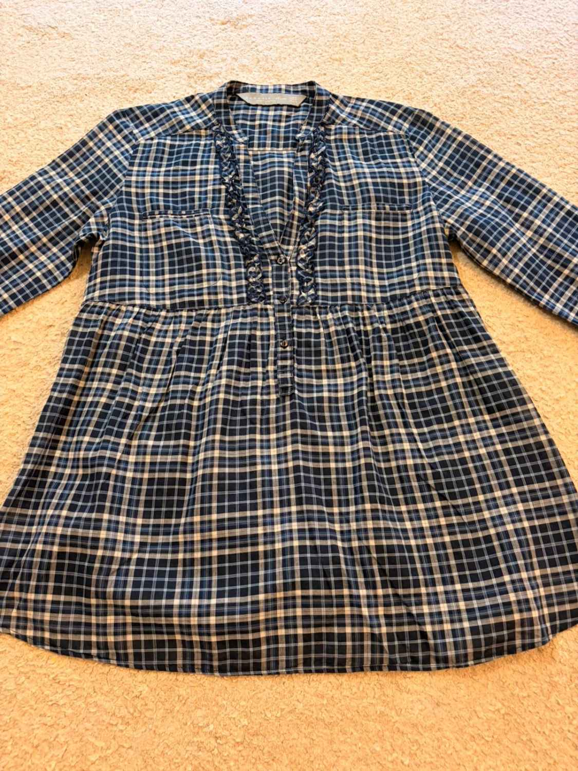 👚 Blouse Zara for Mum - Carreaux - Femme (M)