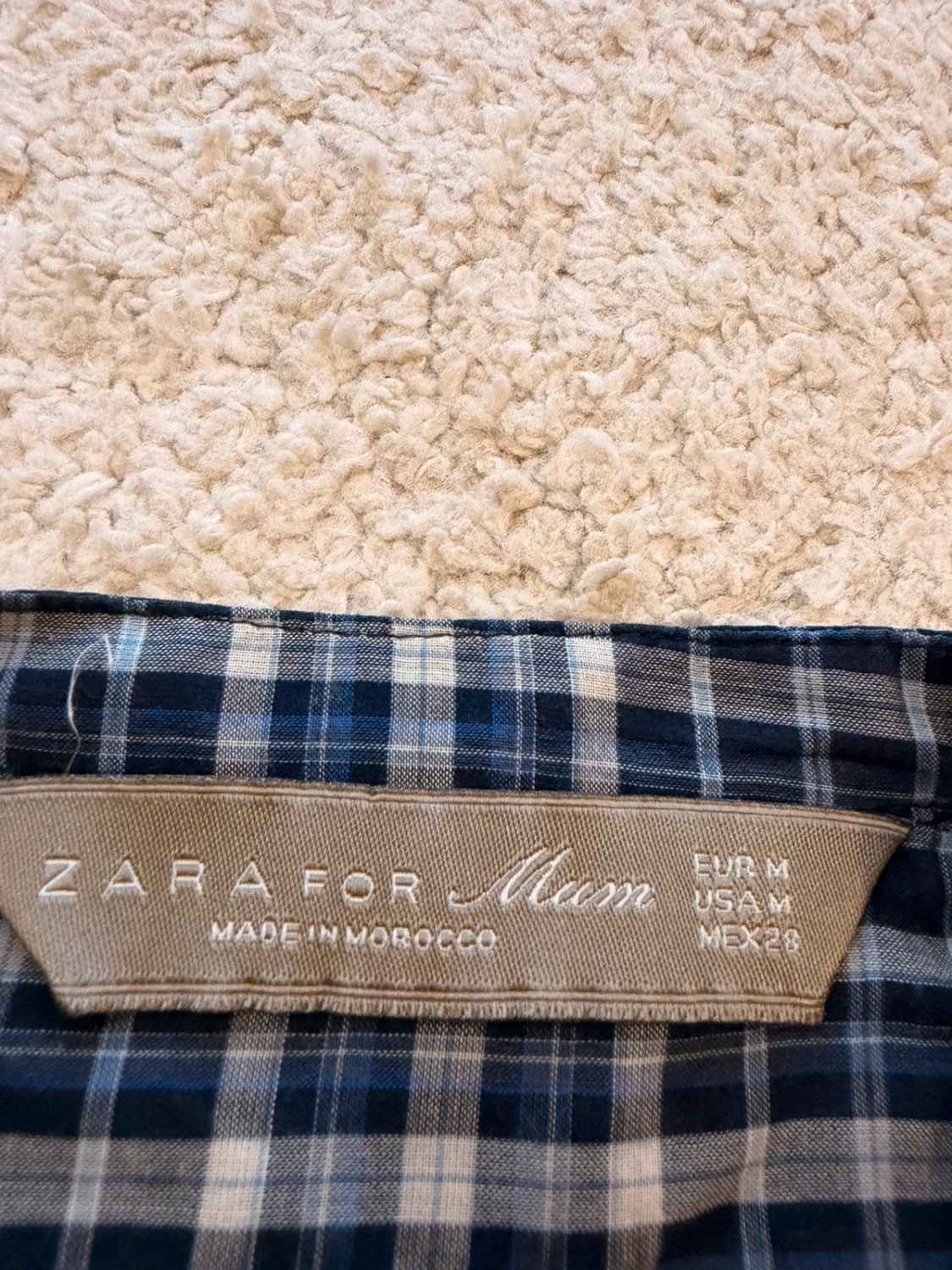 👚 Blouse Zara for Mum - Carreaux - Femme (M)