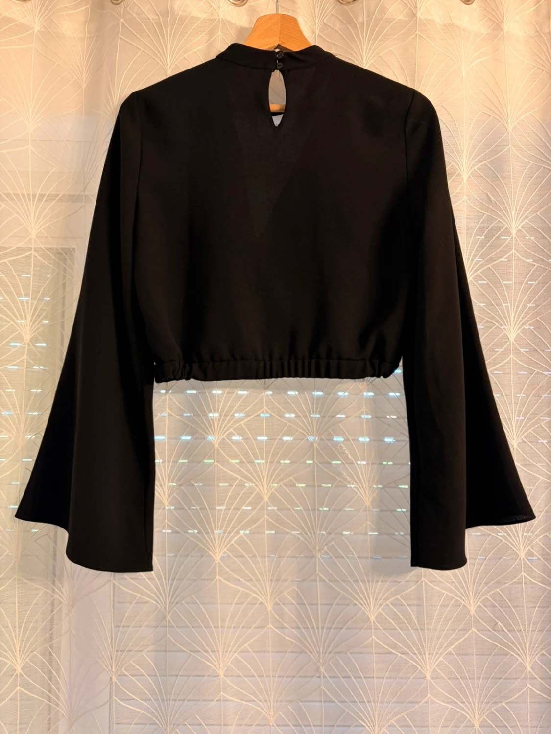 👚 Blouse Zara Trafaluc - Noir - Col V - Femme (S)