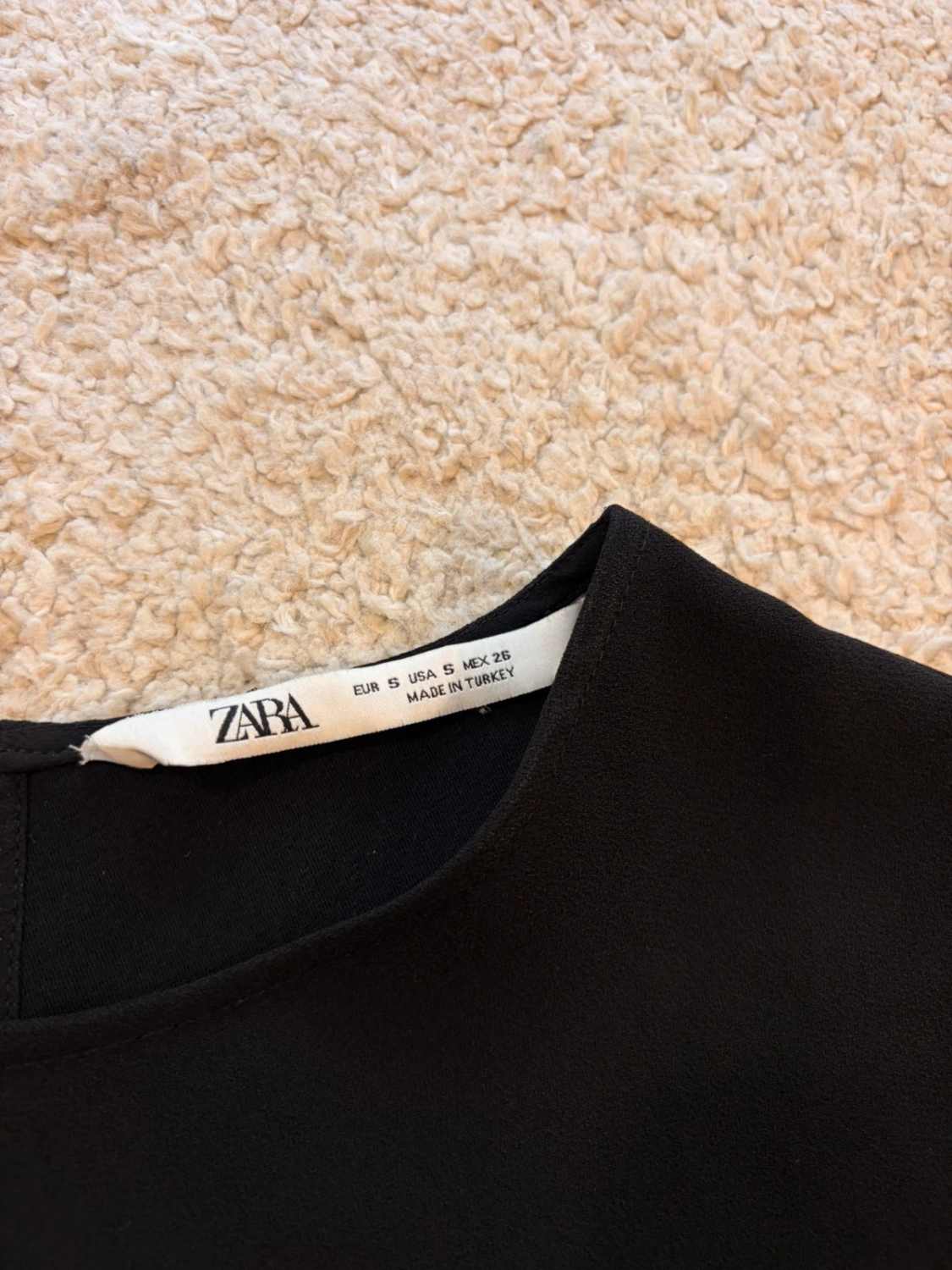 👚 Blouse Zara - Noir - Femme (S)