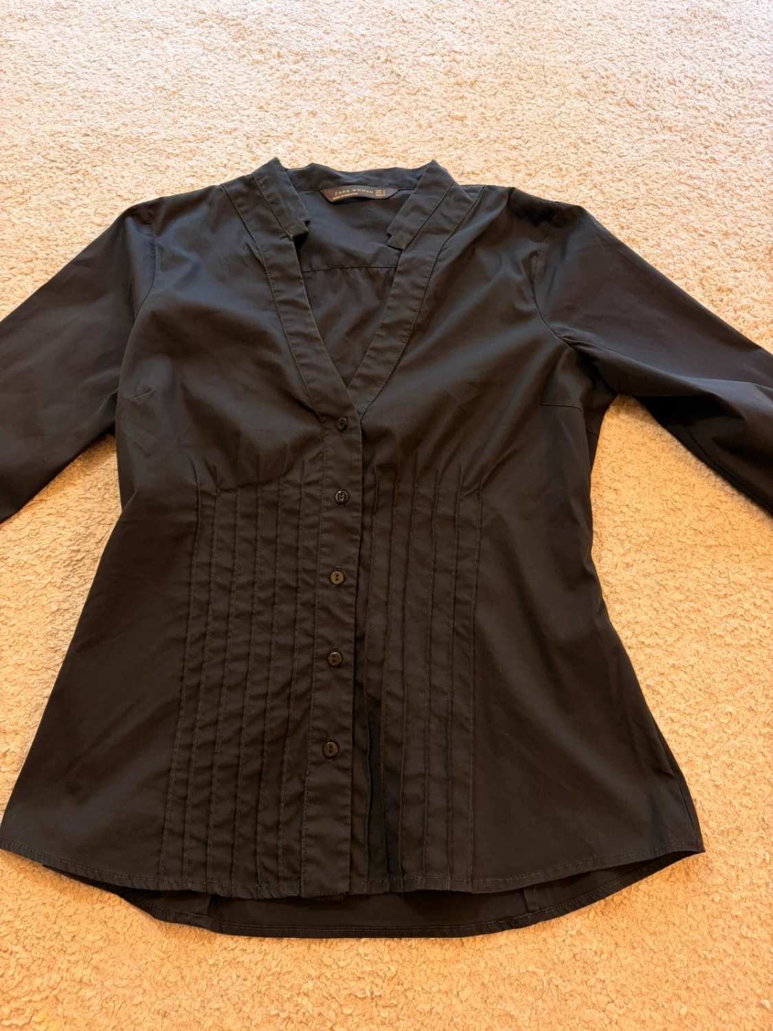 👚 Blouse Zara Women - Noir - Femme (S)