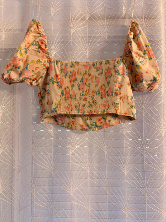 👚 Top Zara Épaules Dénudées - Multicolore - Femme (L)