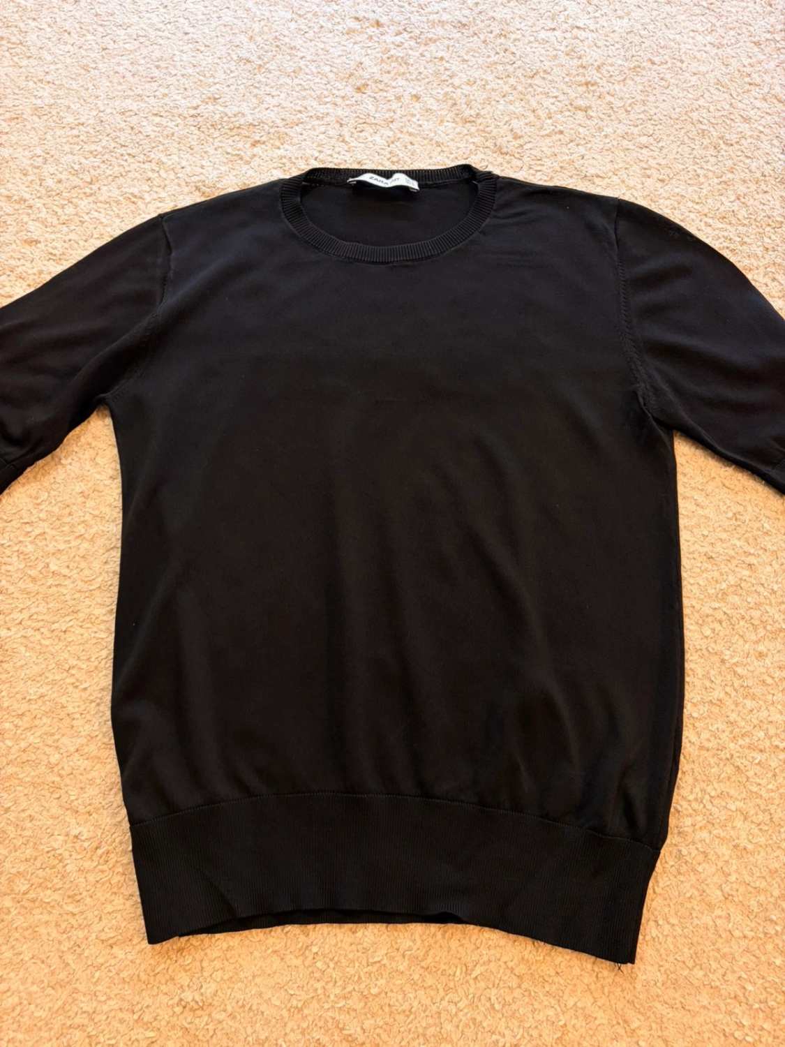 👚 Top Zara Knit - Noir - Femme (M)