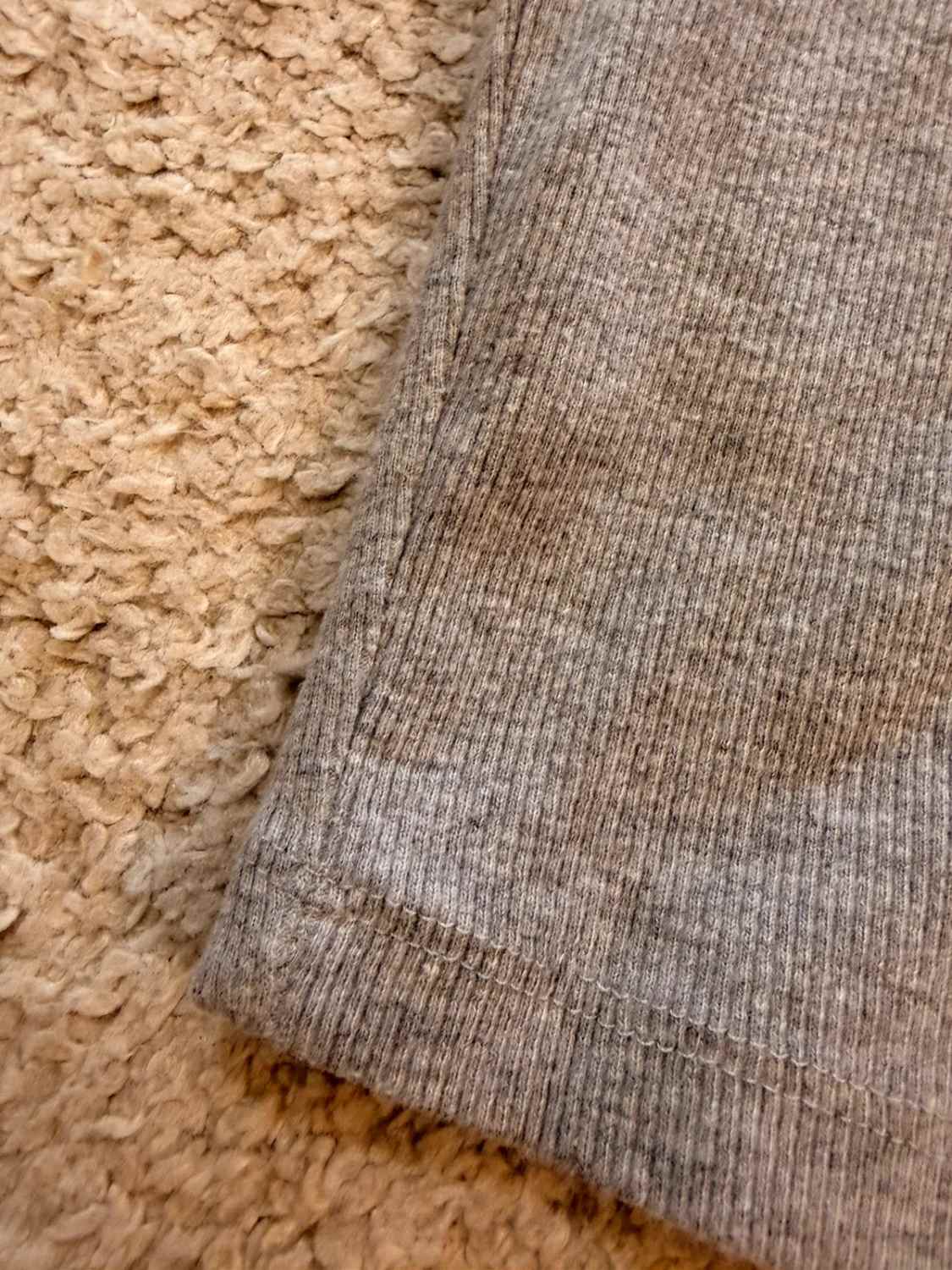 Top Col Roulé Zara Gris Sans Manches Femme - Taille M | Seconde Main