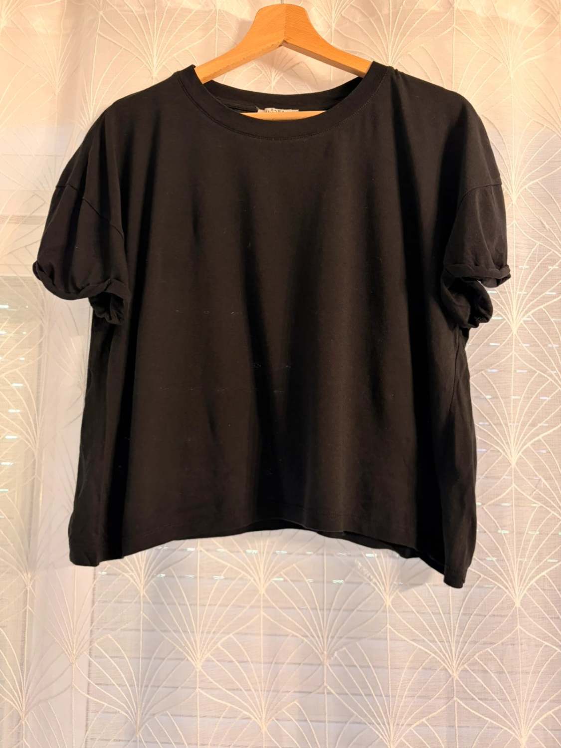 Top Zara Trafaluc Preto Mulher - Tamanho S | Segunda Mão