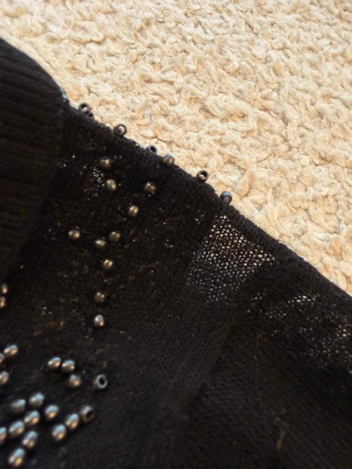 👚 Top Zara Knit - Noir - Translucide - Femme (S)