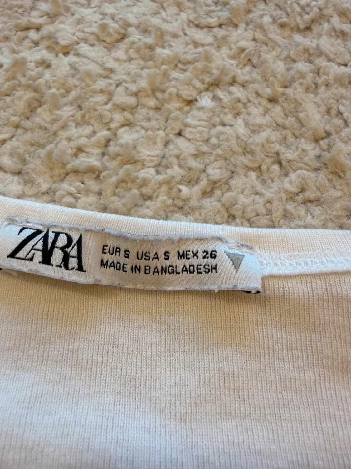 👚 Top Zara - Blanc - Femme (S)