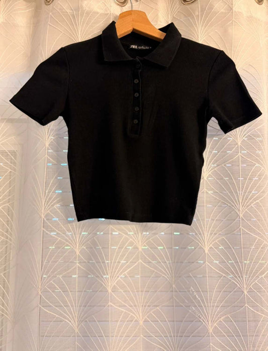 👚 Top Zara - Nero - Donna (S)