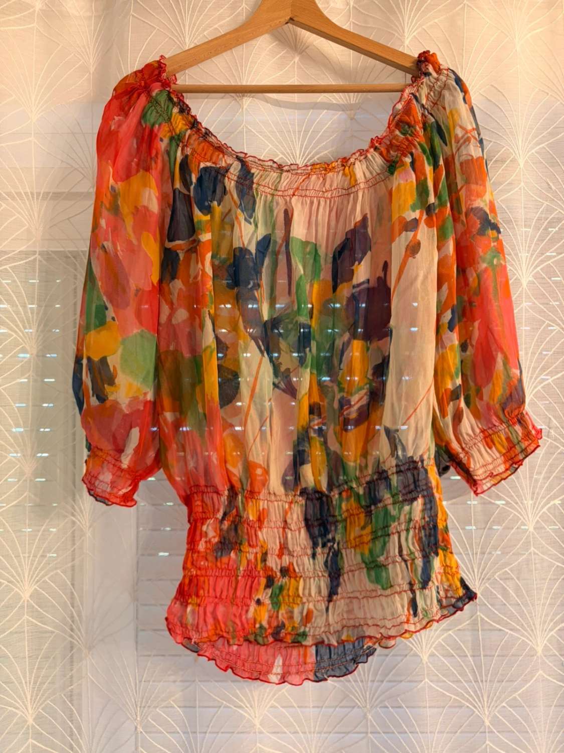 👚 Top Zara Basic - Multicolore - Femme (S)