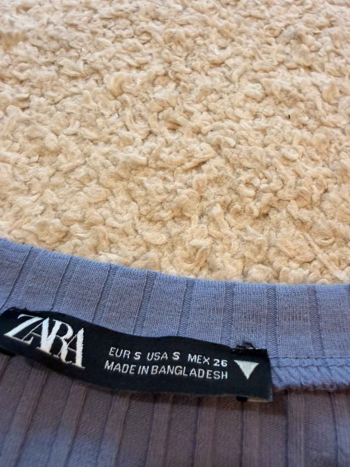 👚 Top Zara - Bleu - Femme (S)