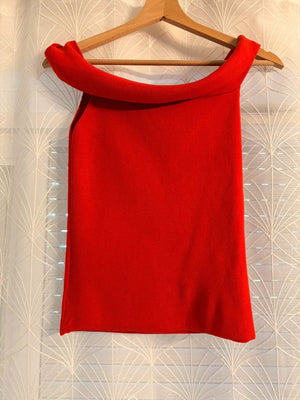 👚 Top Zara - Rouge - Sans Manches - Femme (S)