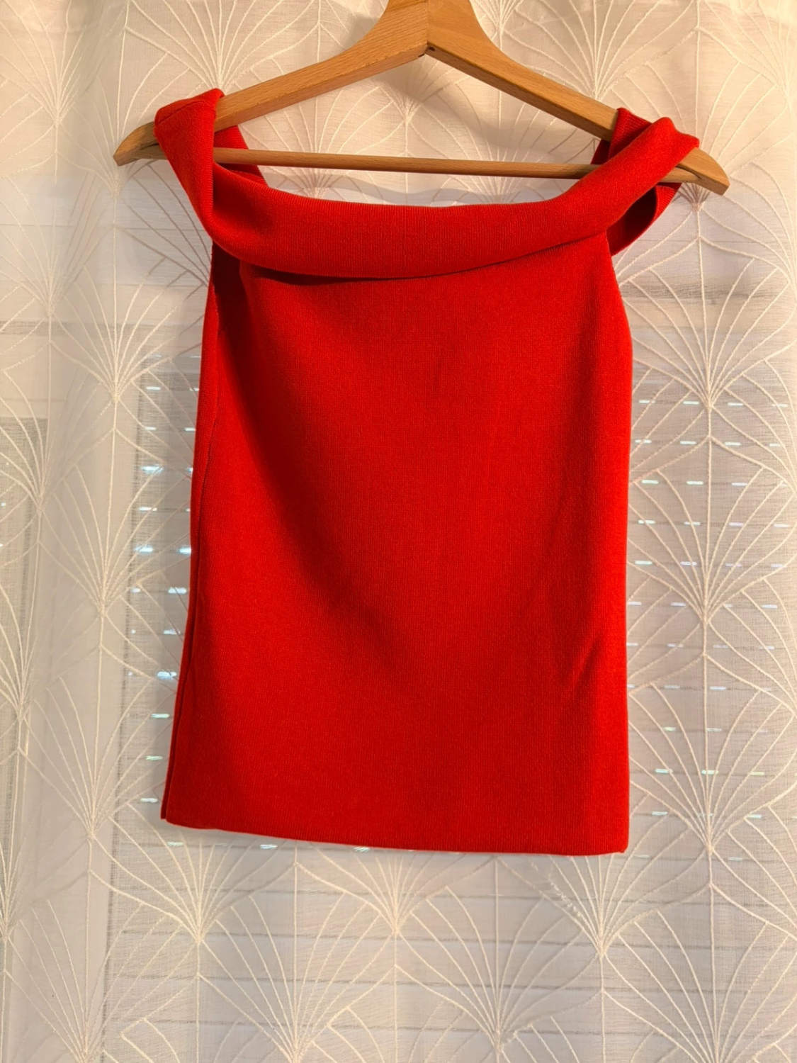 👚 Top Zara - Rouge - Sans Manches - Femme (S)