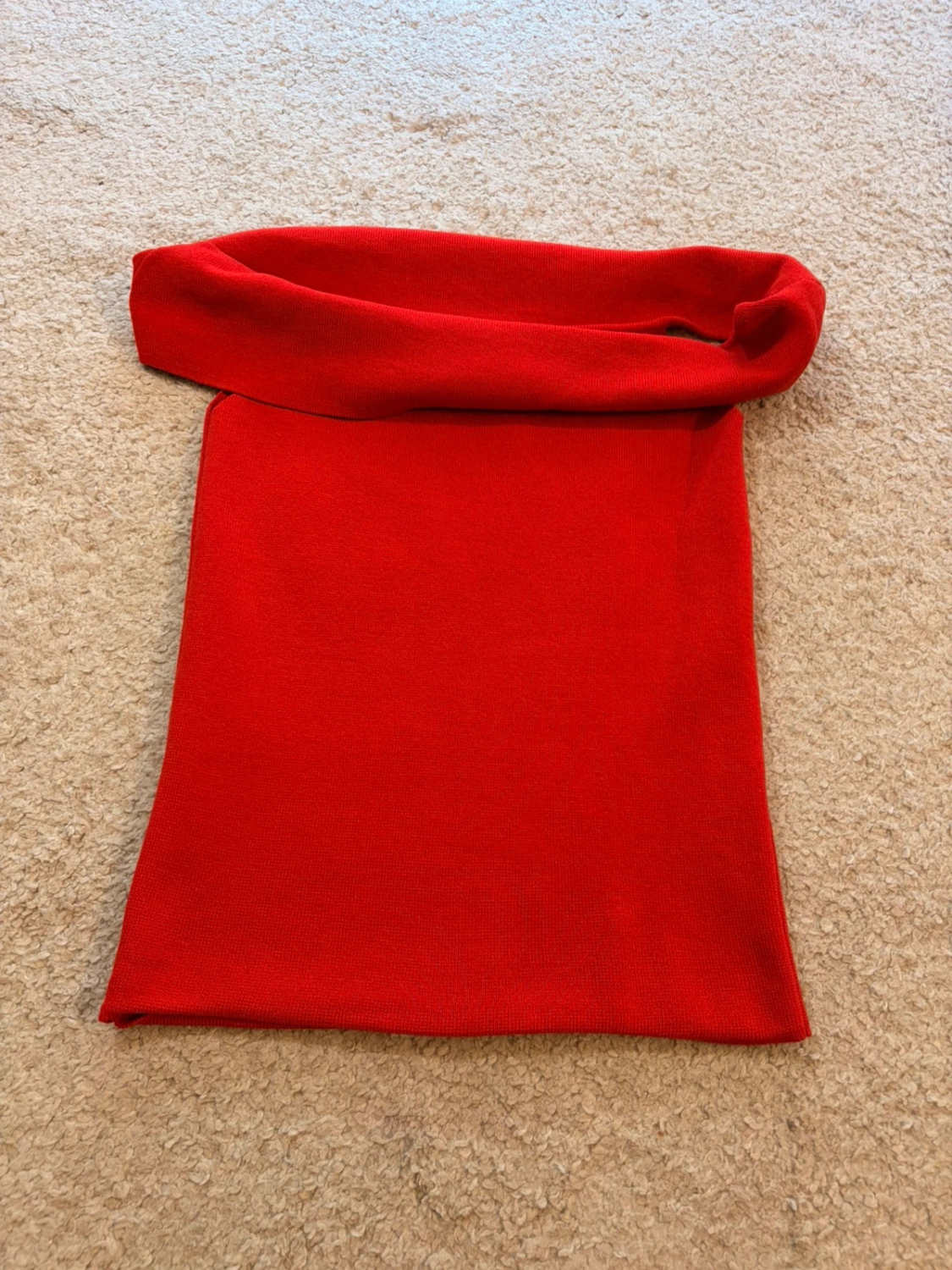 👚 Top Zara - Rouge - Sans Manches - Femme (S)