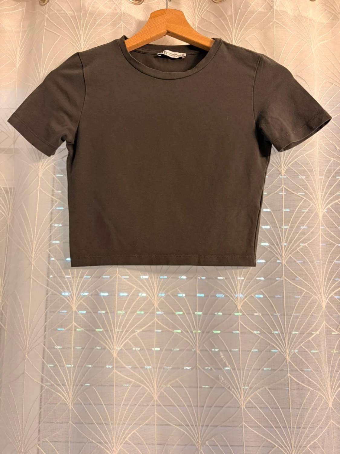 👚 Top Zara - Gris Foncé - Femme (XS)