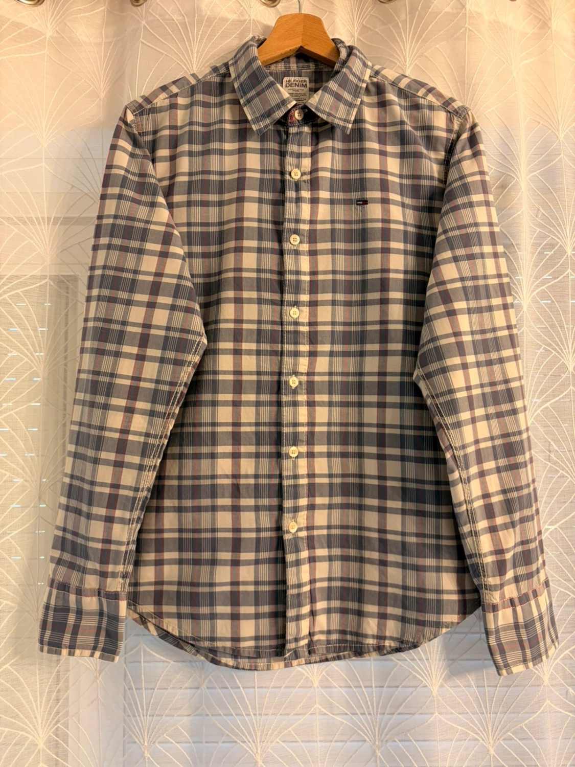 Chemise Hilfiger Denim - Carreaux - Homme (S)